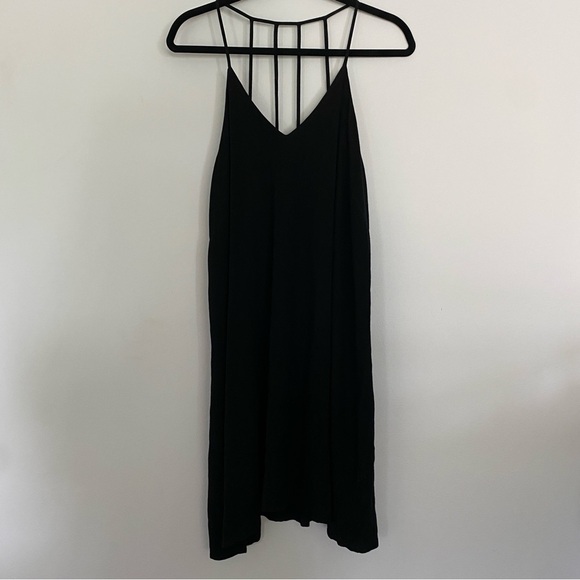 NWT Black Strappy Back Dress - Picture 2 of 5